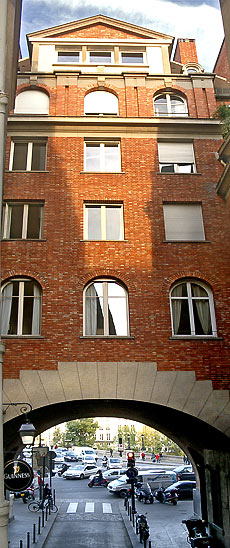 Vue de la rue de Nevers