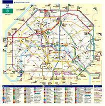 Plan RATP des BUS de Paris A TÉLÉCHARGER