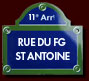 Plaque Rue Jarry