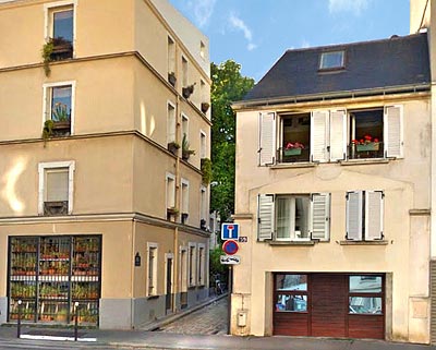 Maison à louer donnant sur une impasse du Quartier des Peupliers 