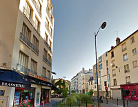 StreetView Impasse et rue Damesme