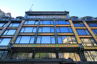 Samaritaine façade côté