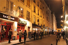 Rue Guisarde près de l'église St Sulpice